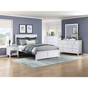B2053W-4D1 1-Drawer Night Stand - B2053W-4D1