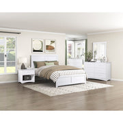 B2053W-4D1 1-Drawer Night Stand - B2053W-4D1