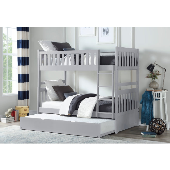B2063-1*R (4) Twin/Twin Bunk Bed with Twin Trundle - B2063-1*R