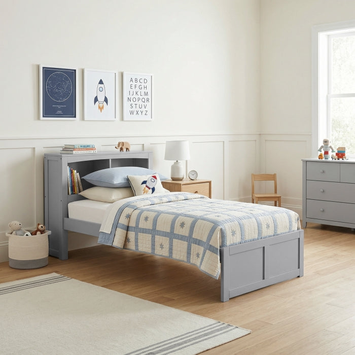 B2063BC-1* (2) Twin Bookcase Platform Bed - B2063BC-1*