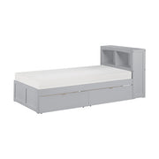 B2063BC-1T* (3) Twin Bookcase Platform Bed with Storage Boxes - B2063BC-1T*