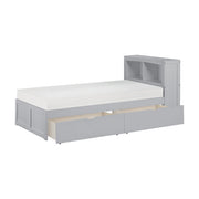 B2063BC-1T* (3) Twin Bookcase Platform Bed with Storage Boxes - B2063BC-1T*