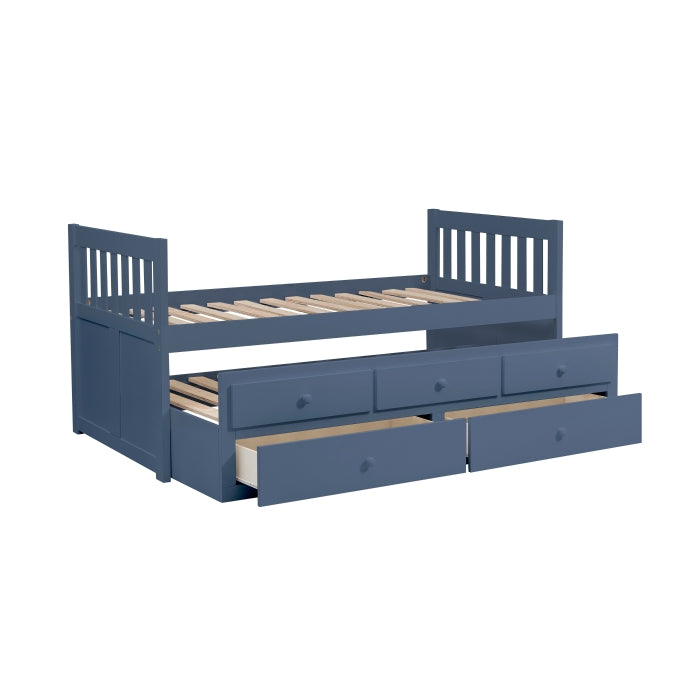 B2083BUPR-1* (2) Twin/Twin Trundle Bed - B2083BUPR-1*