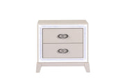 [B271-KDMCN] Santana - BDMCN (King) King, Wood, Cream With : LED Light Each - B271-KDMCN