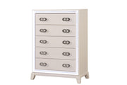 [B271-QDMCN] Santana - BDMCN (Queen) Queen, Wood, Cream With : LED Light Each - B271-QDMCN