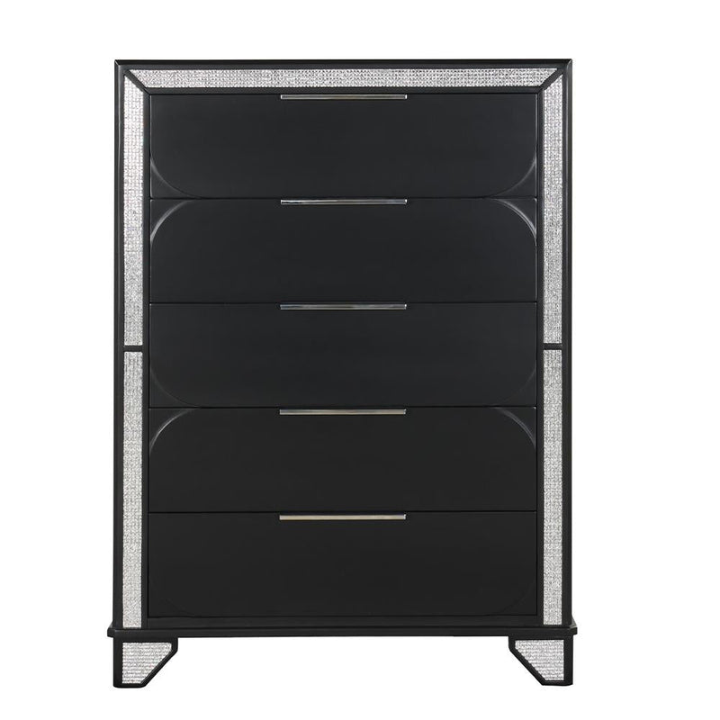 [B273-C] Diamond - Chest (Black), Wood, Black With : N/A Box: 1 of 1 Each - B273-C