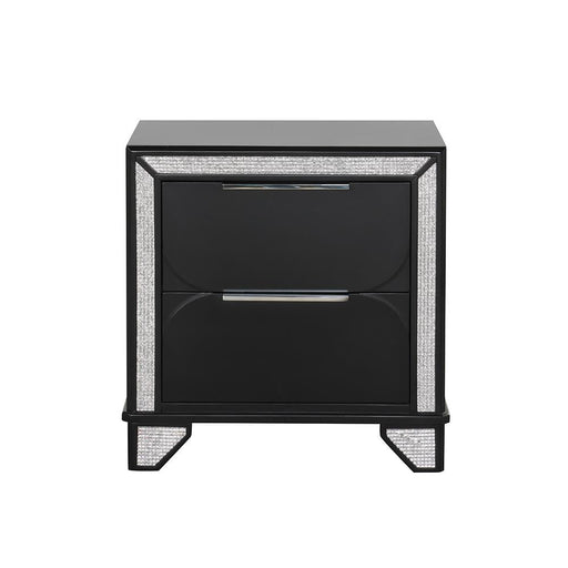 [B273-N] Diamond - Nightstand (Black), Wood, Black With : N/A Box: 1 of 1 Each - B273-N