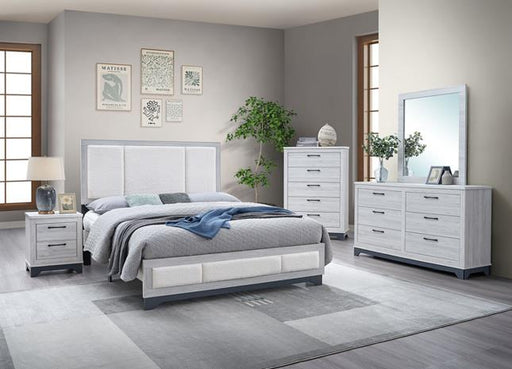B312 - Jouri Light Grey King Bed - B312-9