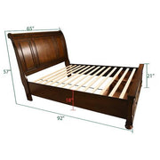 B420 - Carson Brown Carson King Storage Bed - B420-King Bed