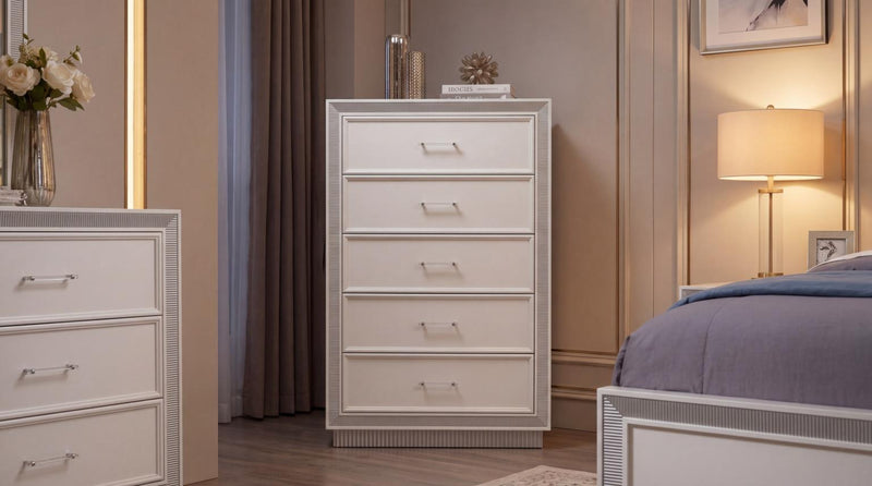 B467 - Lolo 4 PC (King Bed, Dresser, Mirror, Nightstand) - B467-King-4PC