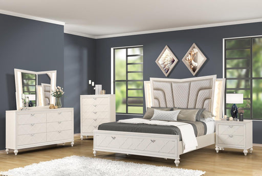 B500 - Grace 3 PC (Queen Bed, Dresser, Mirror) - B500-Queen 3PC