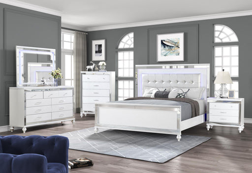B516 - Emma White NIGHTSTAND - B516-3