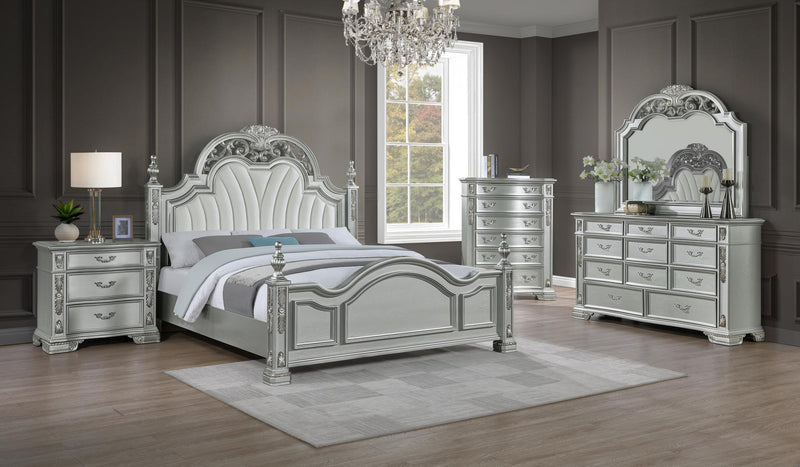 B581 - Atlas Silver Queen Bed - B581-Queen