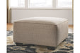 Baceno Hemp Oversized Ottoman - 8120208 - Lara Furniture