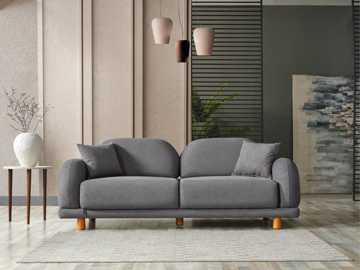 Bahama Convertible Sofa in Anthracite - 200-ELIF-BAH-A181-3