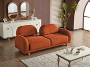 Bahama Convertible Sofa in Green - 200-ELIF-BAH-A182-3