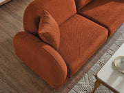 Bahama Convertible Sofa in Yellow - 200-ELIF-BAH-A180-3