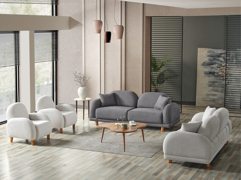 Bahama Convertible Sofa in Yellow - 200-ELIF-BAH-A180-3