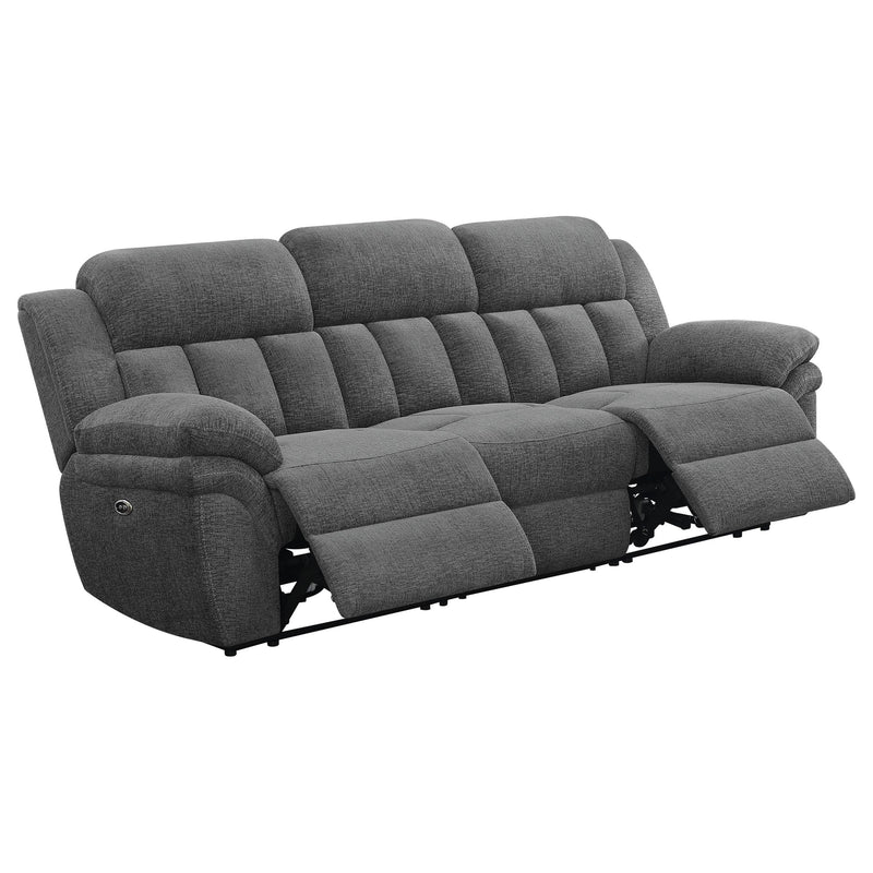 Bahrain Upholstered Power Sofa Charcoal - 609541P