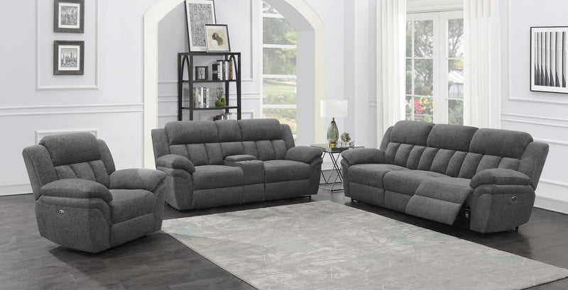 Bahrain Upholstered Power Sofa Charcoal - 609541P