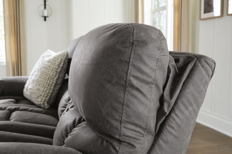 Bakerstein Galaxy Power Reclining Loveseat with Console - PC1250318