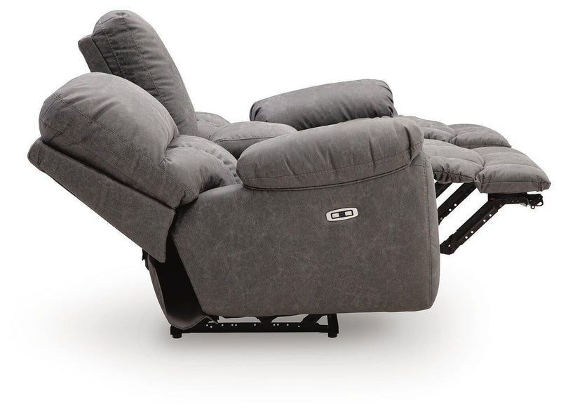 Bakerstein Galaxy Power Reclining Loveseat with Console - PC1250318