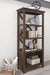Baldridge Rustic Brown 75" Bookcase - Gate FurnitureBookcases