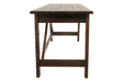 Baldridge Rustic Brown Home Office Desk - Gate FurnitureOffice Desks