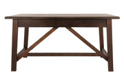Baldridge Rustic Brown Home Office Desk - Lara FurnitureOffice Desks