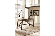 Baldridge Rustic Brown Home Office Desk - Lara FurnitureOffice Desks