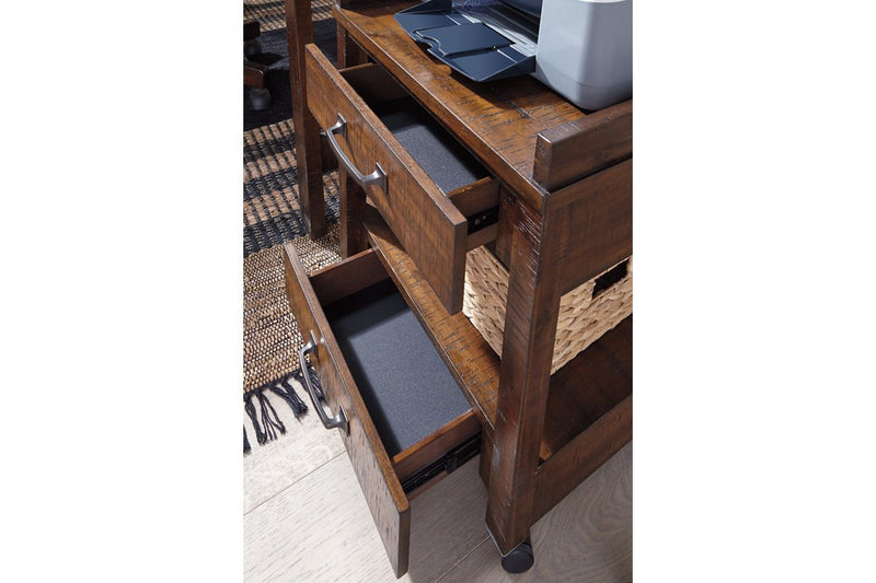 Baldridge Rustic Brown Printer Stand - Lara FurniturePrinter Stand