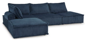 Bales Navy 4 - Piece Modular Seating - Lara FurnitureSectional