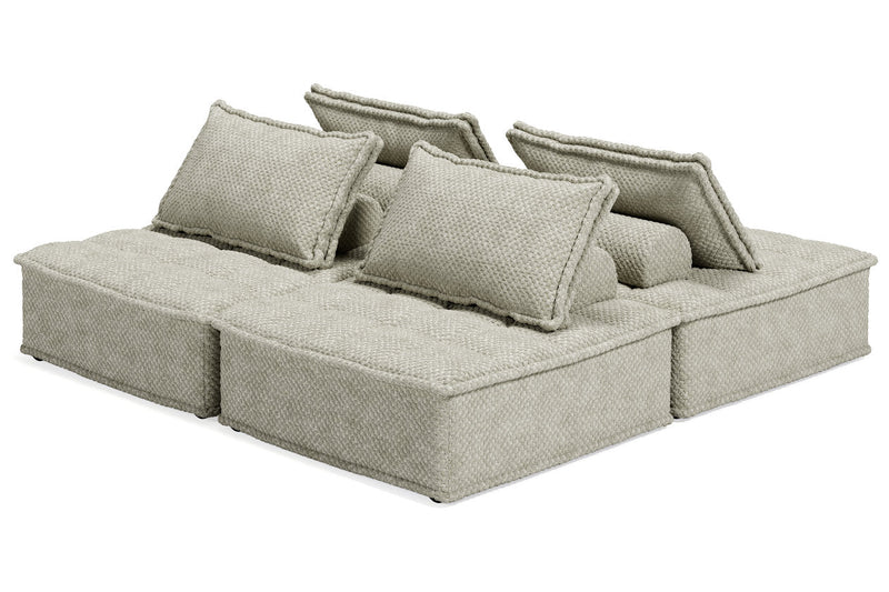 Bales Taupe 4 - Piece Modular Seating - Lara FurnitureSectional