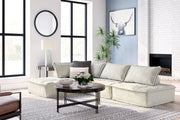 Bales Taupe 4 - Piece Modular Seating - Lara FurnitureSectional