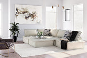 Bales Taupe 5 - Piece Modular Seating - Gate FurnitureSectional