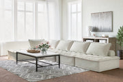 Bales Taupe 5 - Piece Modular Seating - Gate FurnitureSectional
