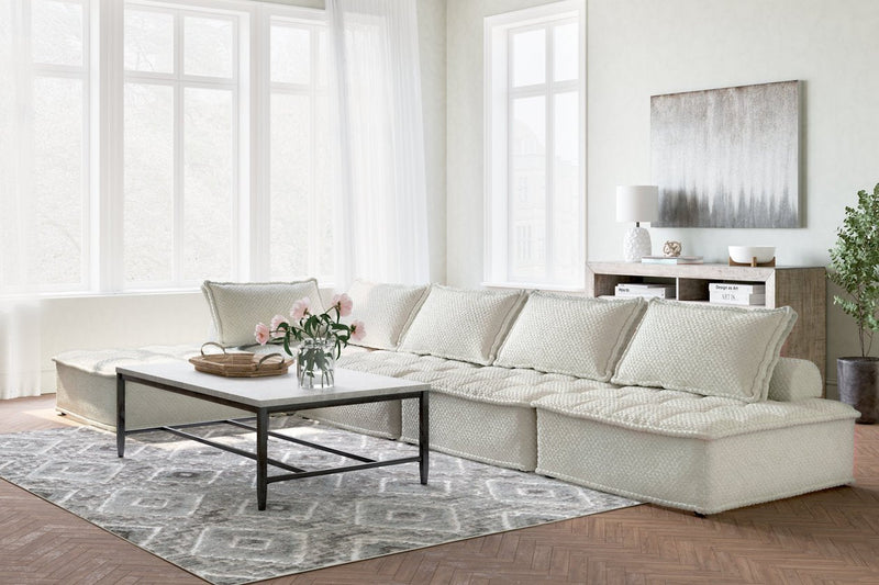 Bales Taupe 5 - Piece Modular Seating - Lara FurnitureSectional
