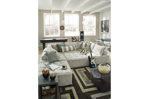 Bales Taupe 7 - Piece Modular Seating - Lara FurnitureSectional