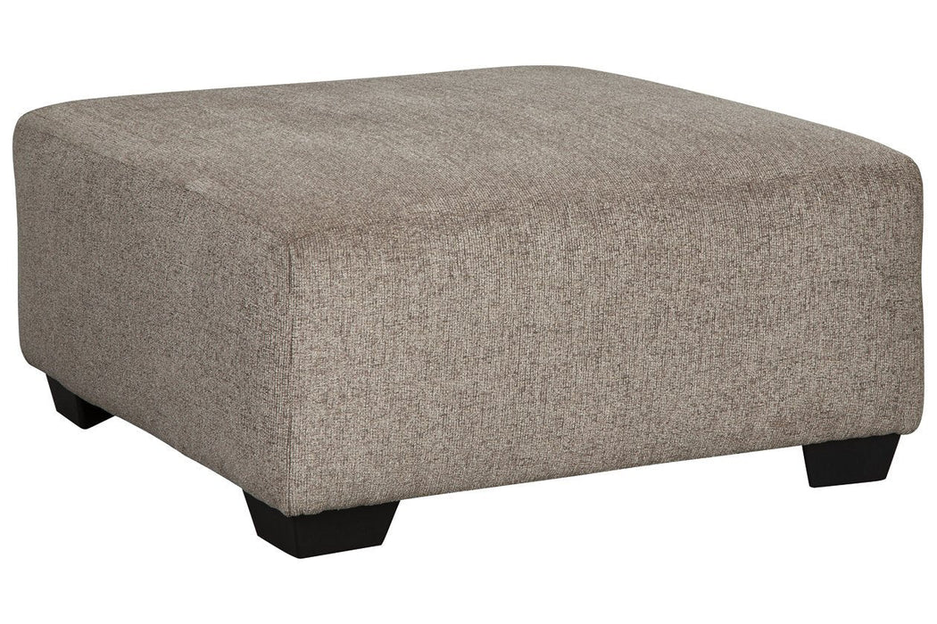 Ballinasloe Platinum Oversized Ottoman - Gate FurnitureOttoman