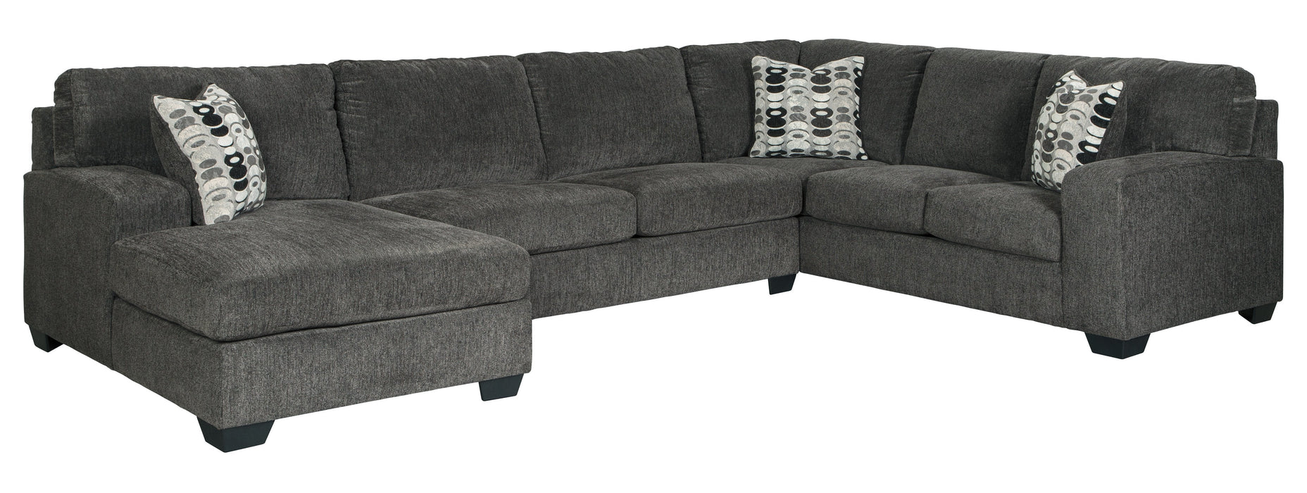 Ballinasloe Smoke LAF Sectional - Gate FurnitureSectional