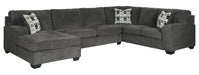Ballinasloe Smoke LAF Sectional - Gate FurnitureSectional