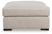 Ballyton Sand 3-Piece Sectional with Ottoman from Ashley - Lara Furniture