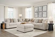 Ballyton Sand 4-Piece Sectional with Ottoman from Ashley - Lara Furniture