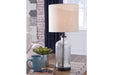 Bandile Clear/Bronze Finish Table Lamp - Gate FurnitureTable Lamp