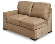 Bandon Toffee Left-Arm Facing Loveseat - 3800655