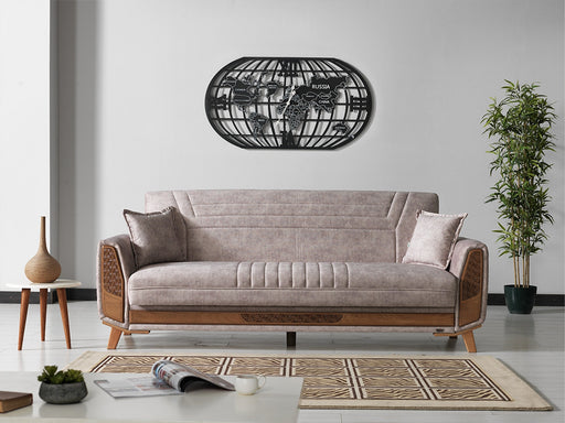 Barbaros Convertible Sofa in Beige - 200-ELIF-BAR-E165-3