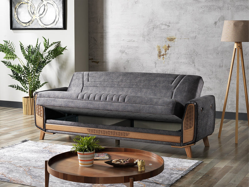 Barbaros Convertible Sofa in Beige - 200-ELIF-BAR-E165-3