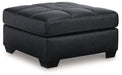 Barlin Mills Carbon Oversized Accent Ottoman - Gate FurnitureOttoman