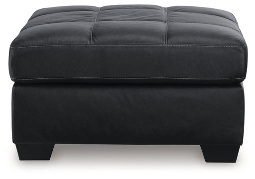 Barlin Mills Carbon Oversized Accent Ottoman - Gate FurnitureOttoman