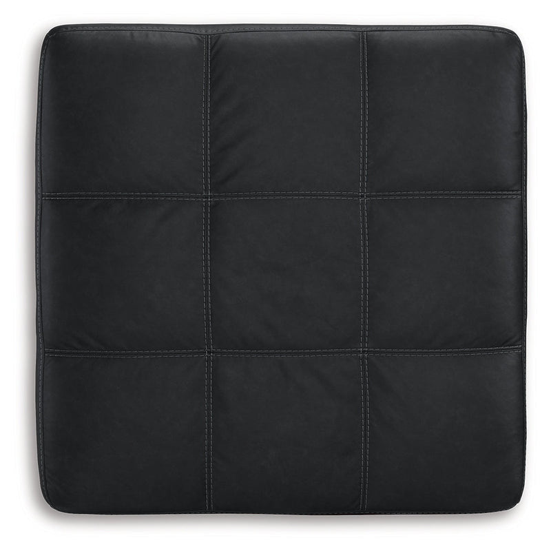 Barlin Mills Carbon Oversized Accent Ottoman - Lara FurnitureOttoman